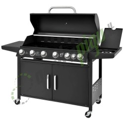 Dujinis BBQ grilis "California" (6 degikliai + 1 šoninis degiklis) – J