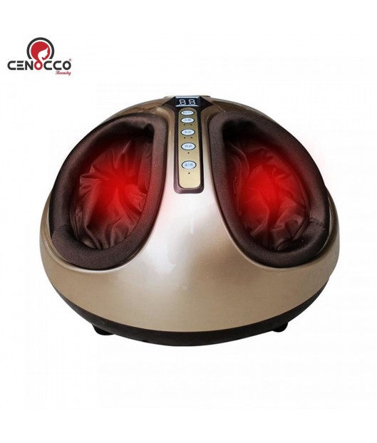 Cenocco Beauty CC-9080: Advanced Foot Massager with Heat, Kneading, and Air Compression Function
