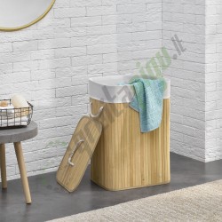 BAMBUKINĖ SKALBINIŲ DĖŽĖ 72/100l - J