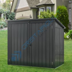 Metalinė šiukšliadėžių laikymo stoginė 1,6m²
